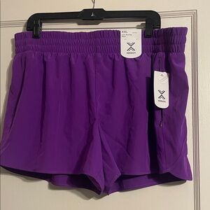 Xersion Women's Vibrant Purple Athletic Shorts